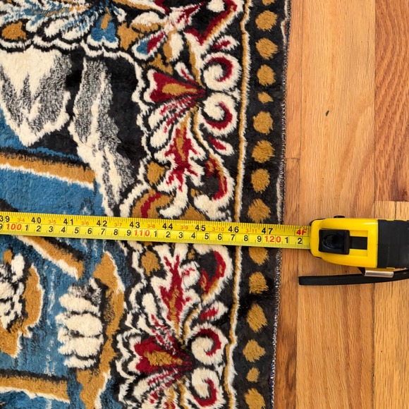 Vintage Itallain Deer Forest Tapestry Wall Hanging Art Rug Blanket - Picture 7 of 7